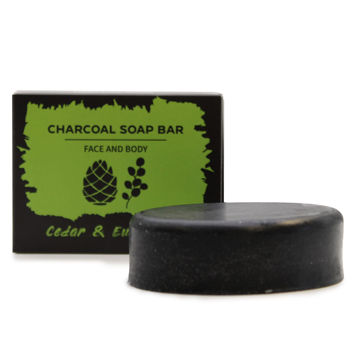 Eucalyptus & Cedarwood Charcoal Soap – 85g