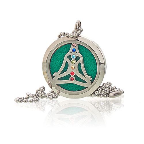 Yoga Chakra Aromatherapy Necklace – 30mm