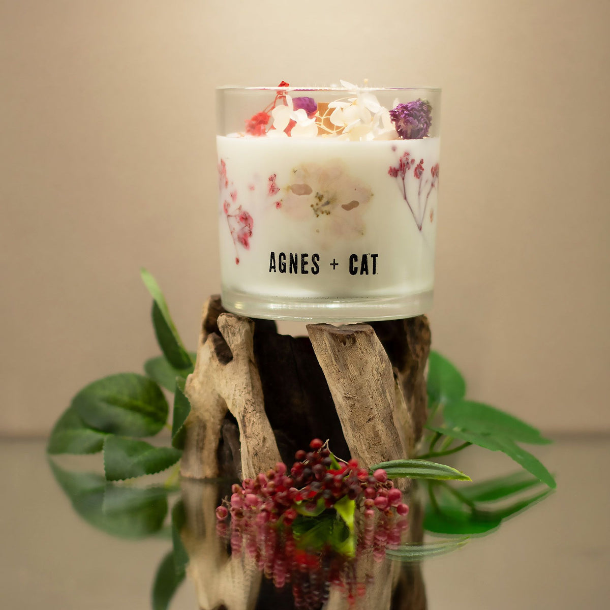 Agnes + Cat Roses of Sawrey Botanical Soy Wax Candle