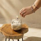 Drawn By Flame Glass Jar Candle – Medium