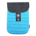Turquoise Padded Laptop Pouch – 14oz Stonewash