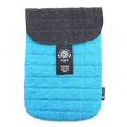 Turquoise Padded Laptop Pouch – 14oz Stonewash
