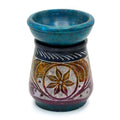 Flower Soapstone Oil Burner – 8cm