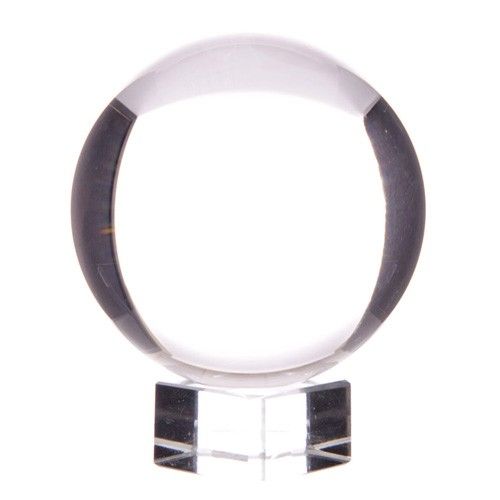 Large Crystal Ball with Stand – 130mm