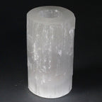 Selenite Cylinder Candle Holder – 15 cm