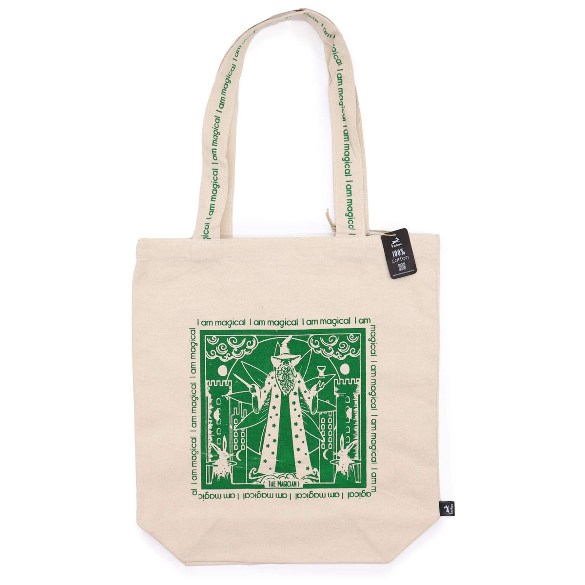 I Am Magical Tarot Tote Bag – 10oz Cotton Canvas