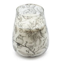 Drawn By Flame Tall Glass Jar Candle