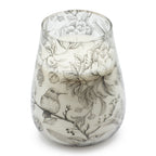 Drawn By Flame Tall Glass Jar Candle