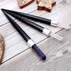 Rose Rock Amethyst Pointed Crystal Wand