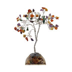 Multi-Gemstone Tree with Orgonite Base