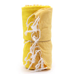 Sunny Yellow Cotton Pareo Towel – 100 × 180cm