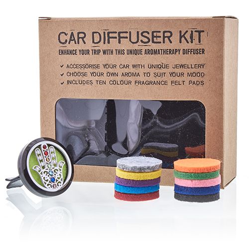 Hamsa Aromatherapy Car Diffuser Kit – 30mm