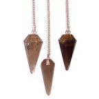 Smoky Quartz Gemstone Pendulum