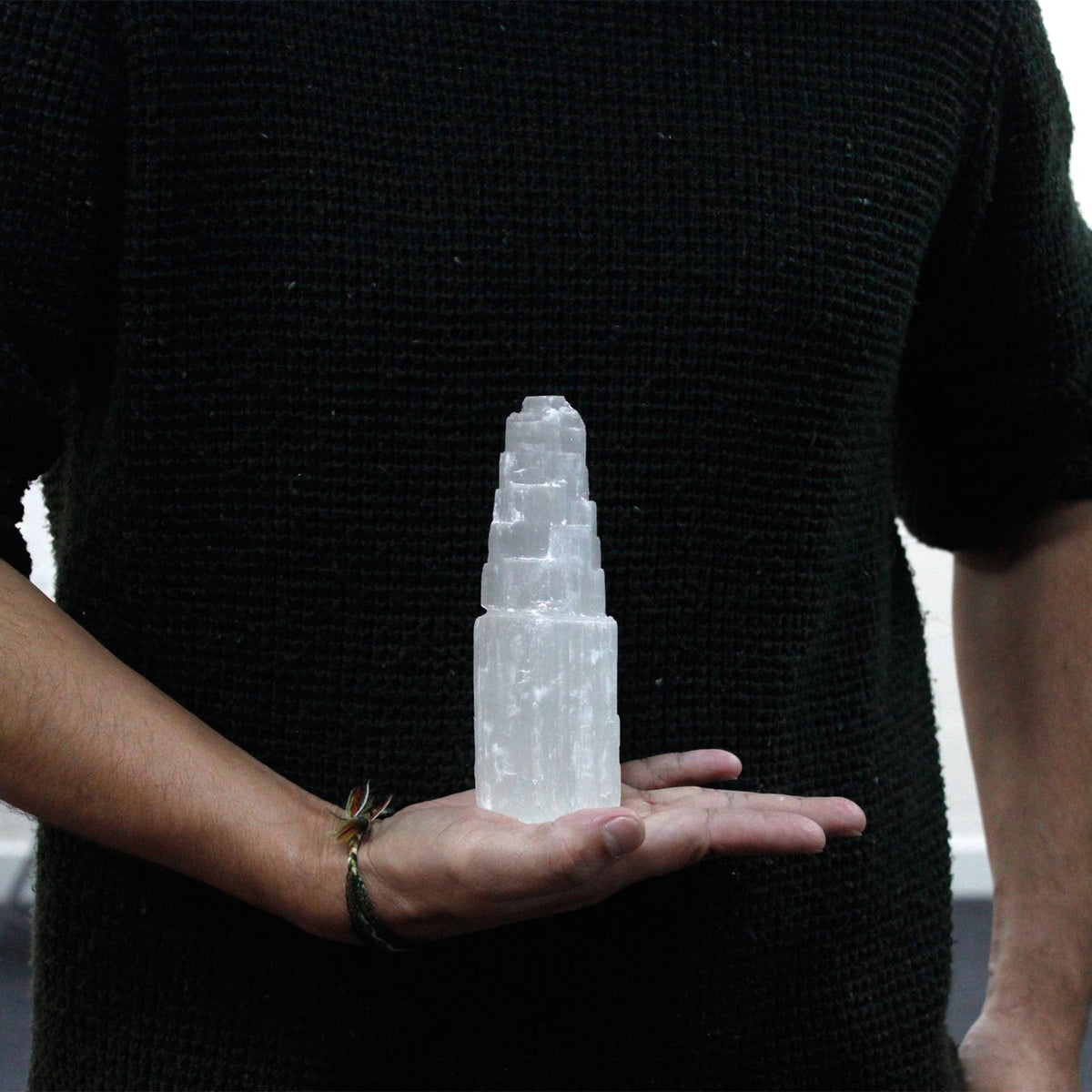 Natural Selenite Tower – 15cm