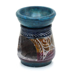 Flower Soapstone Oil Burner – 8cm