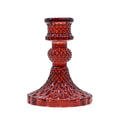 Vampire Red Glass Candle Holders – Set of 2