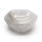 Small Selenite Hexagonal Bowl – 6cm