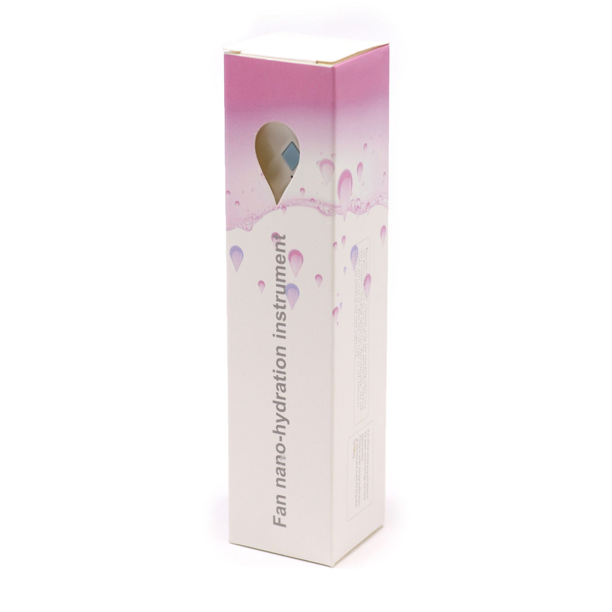 White USB Rechargeable Nano Mist Face Fan