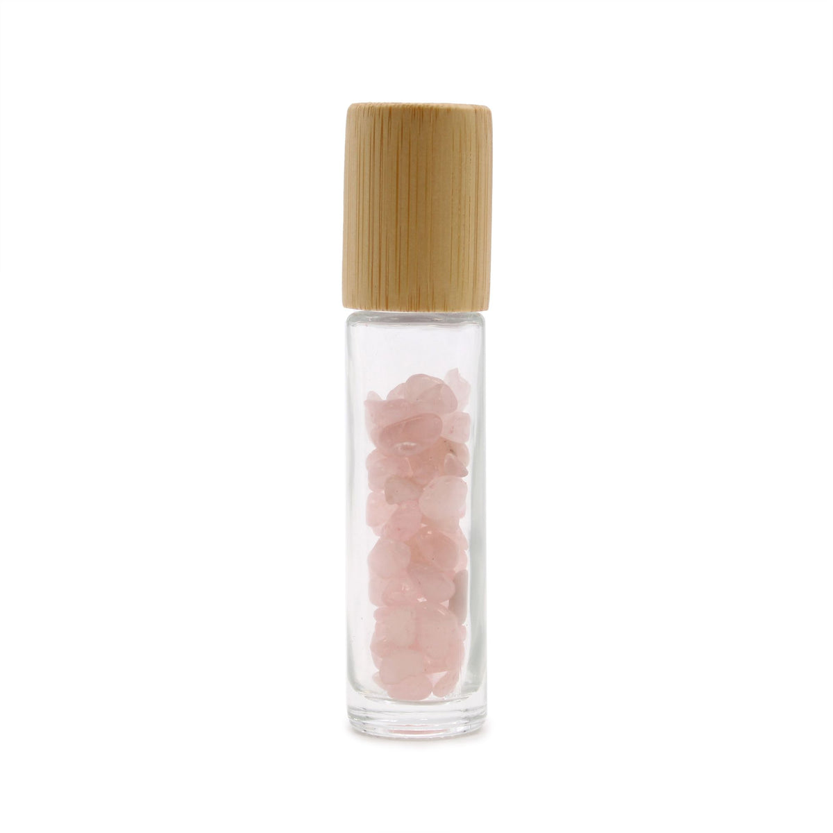 Rose Quartz Gemstone Roller Bottle – 5ml