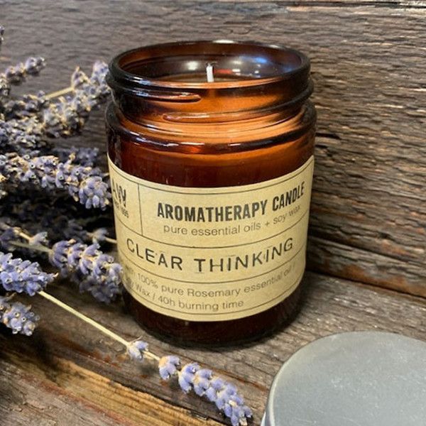 Clear Thinking Aromatherapy Soy Candle – 200g