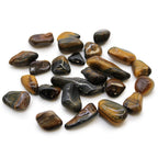 Variegated Tiger’s Eye Tumble Stones – 24
