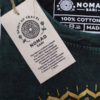 Mandala Stonewashed Cotton T-Shirt – Green, Medium