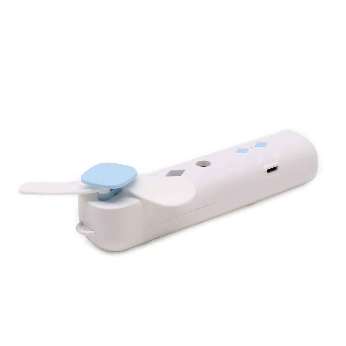 White USB Rechargeable Nano Mist Face Fan