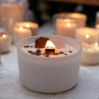 Sacred Chakra Crystal Candle