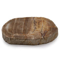 Brown Petrified Wood Soap Dish