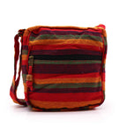 Large Nepal Sling Bag – Sunset Reds