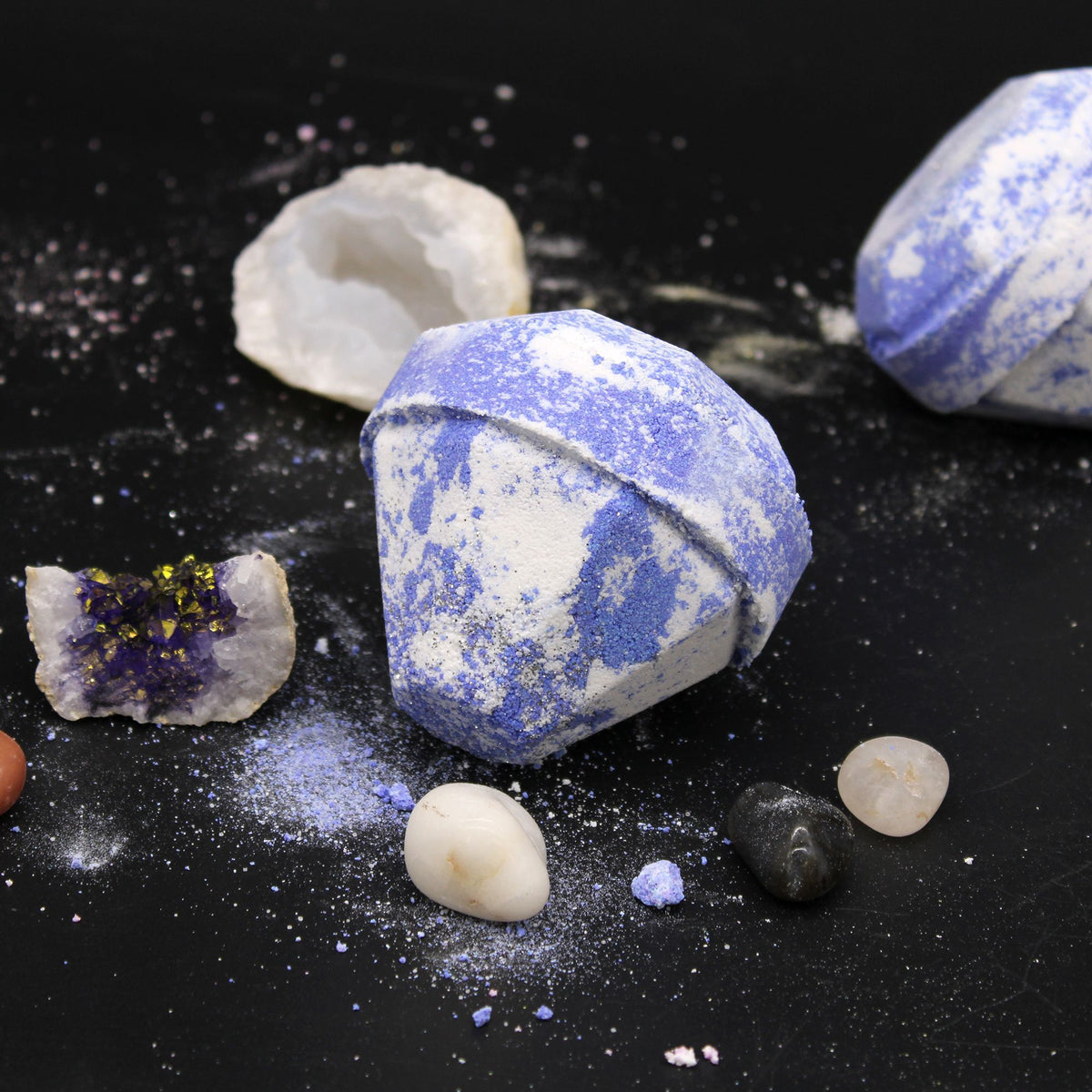 Raspberry Pomegranate Gemstone Bath Bomb