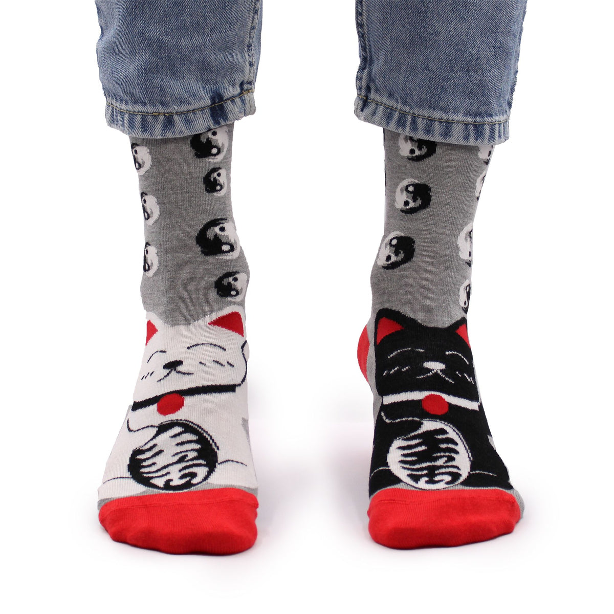 Lucky Cats Bamboo Socks – Sizes 36–40