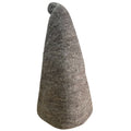 Natural Brown Felted Sauna Wizard Hat