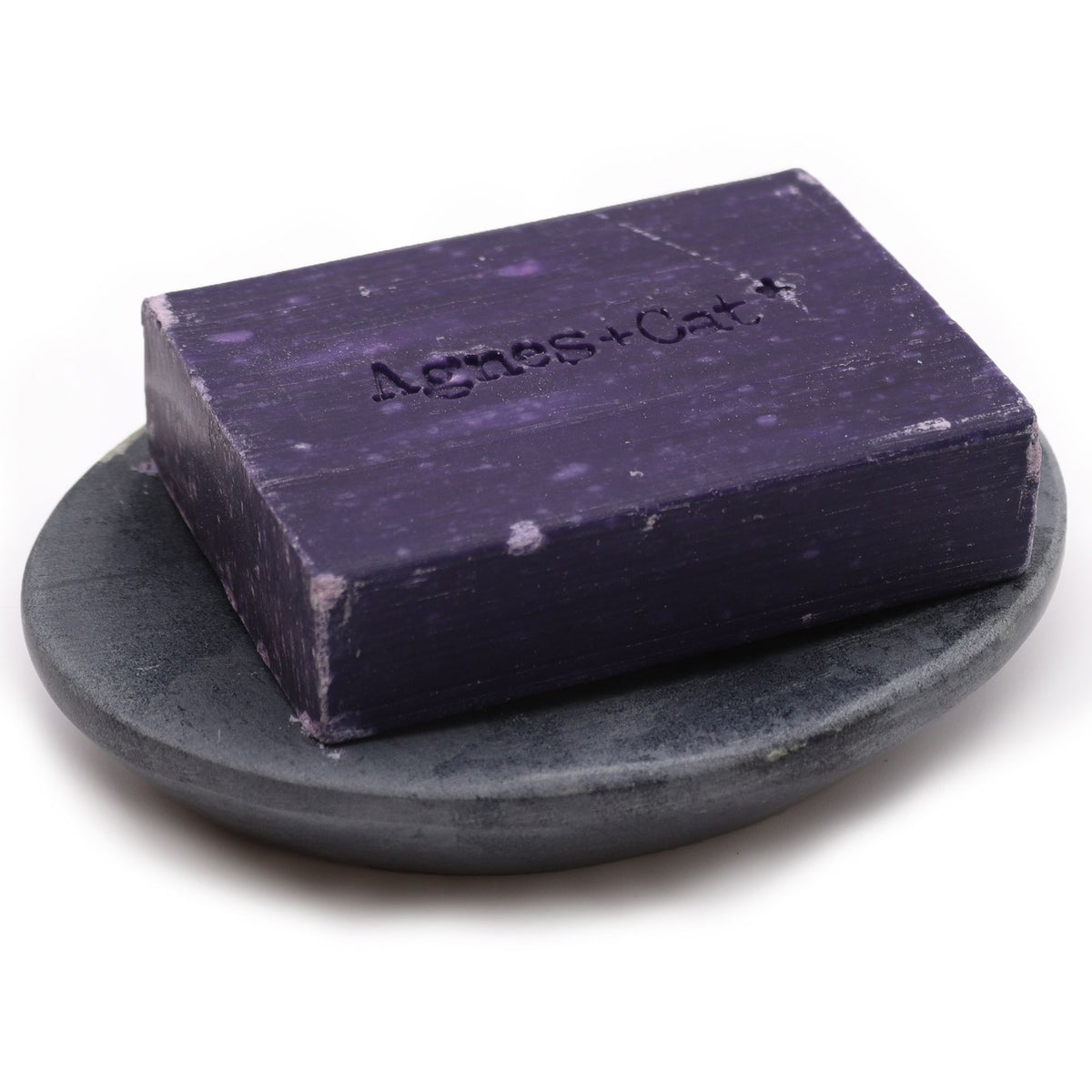 Grey Soapstone Oval Soap Dish – 10 x 12cm