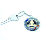 Buddha Seven Chakra Orgonite Keyring