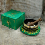 Green Tara Singing Bowl Set – 10cm, 380g