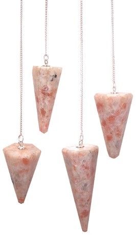 Sunstone Gemstone Pendulum