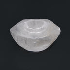 Small Selenite Hexagonal Bowl – 6cm