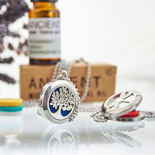 Hamsa Chakra Aromatherapy Jewellery Necklace – 30mm