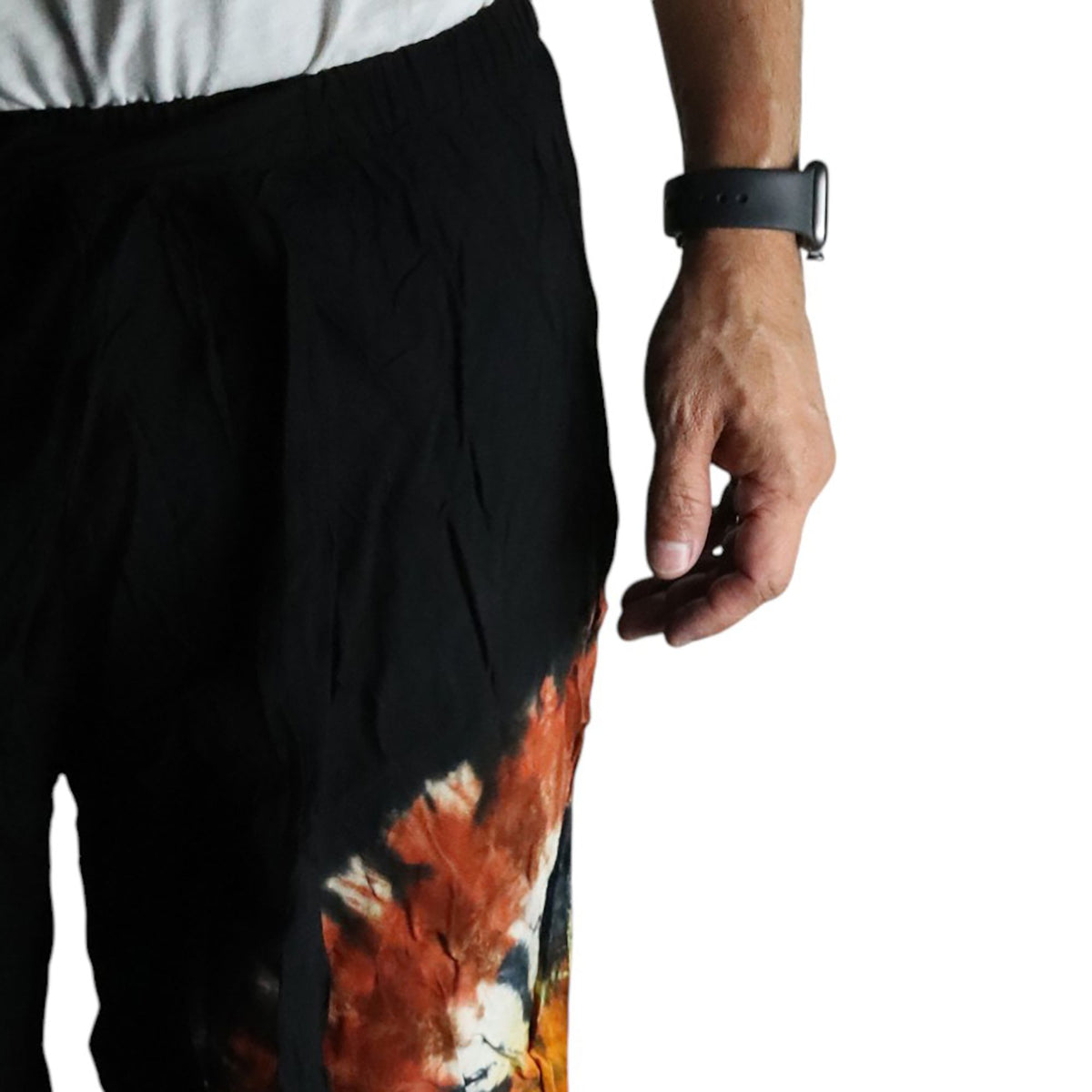 Japanese Style Lounge Pants – Black, Chocolate and Orange