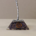 Amethyst Gemstone Tree with Orgonite Base – 80 Stones