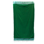 Picnic Green Cotton Pareo Towel – 100 × 180cm
