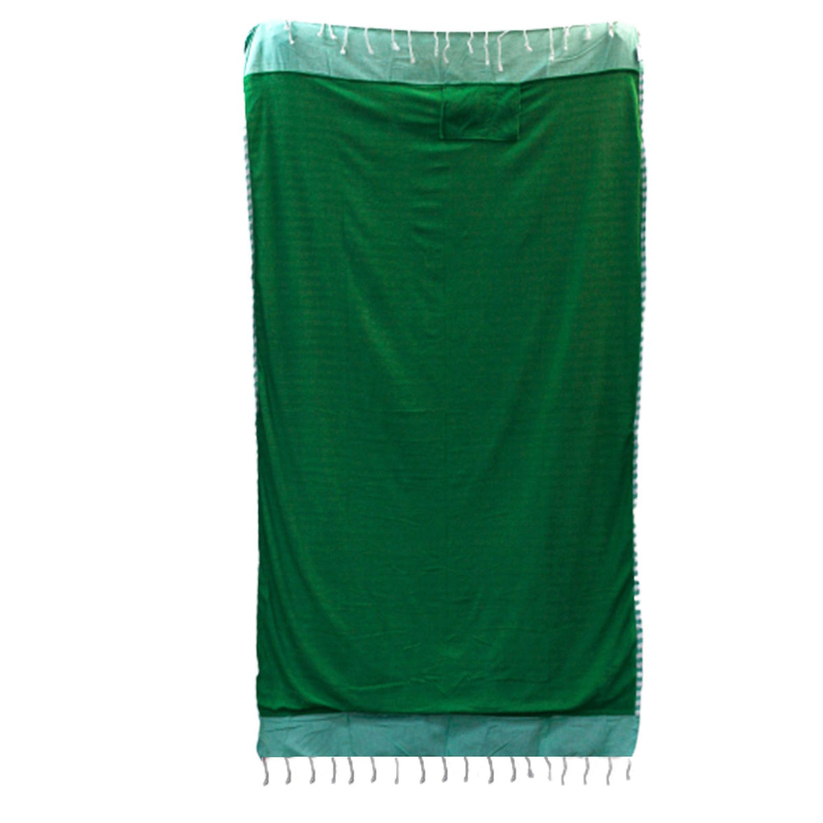 Picnic Green Cotton Pareo Towel – 100 × 180cm