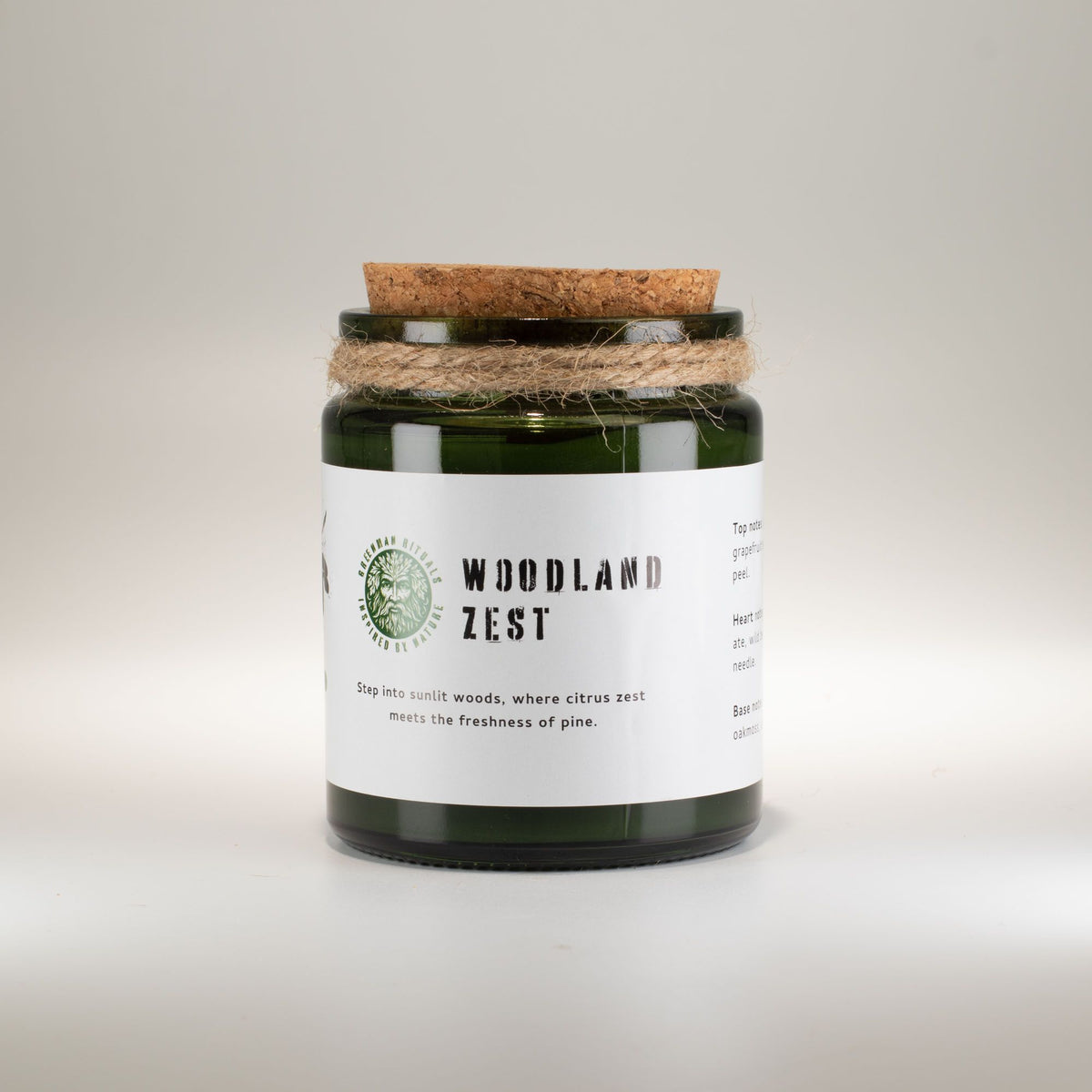Woodland Zest Woodwick Soy Candle