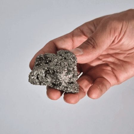 Peruvian Pyrite Mineral Specimen – 55–65mm