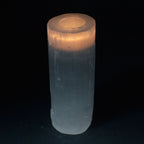 Selenite Cylinder Candle Holder – 20 cm