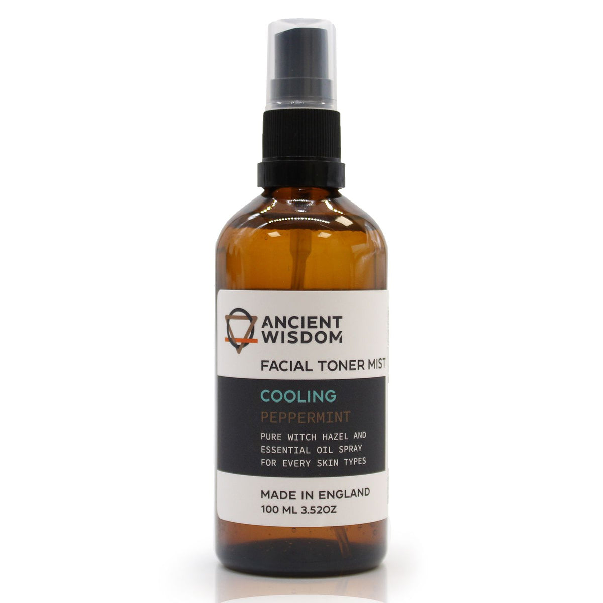 Witch Hazel and Peppermint Facial Toner Mist – 100ml
