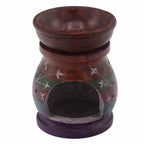 Hamsa Soapstone Oil Burner – 10cm