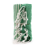 Picnic Green Cotton Pareo Towel – 100 × 180cm