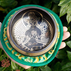 Green Tara Singing Bowl Set – 10cm, 380g